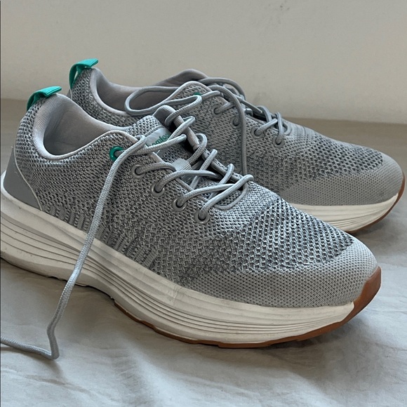 OrthoComfoot therapeutic walking sneakers light gray - Picture 4 of 8